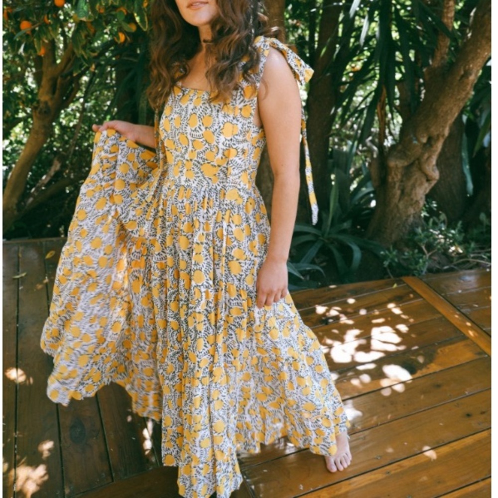 NWT Mille Daphne Dress in Citrus XS